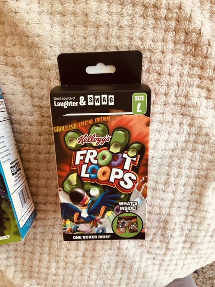 Kellogg‘s Fruit Loops Boxer Brief Shorts Men‘s L NEW - Picture 5 of 5